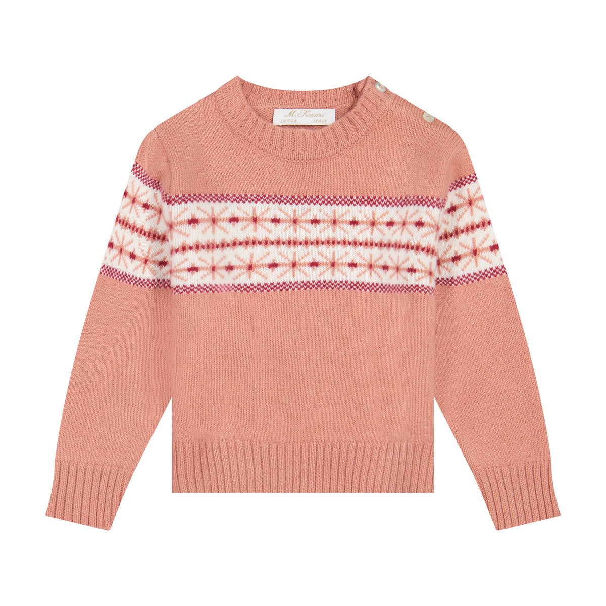 *Exclusive* Fairisle Cashmere Pullover