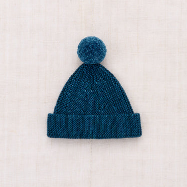 Baby Garter Hat, Moonlight