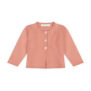 *Exclusive* Coral Cashmere Cardigan