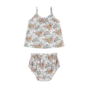 *Exclusive* Leah Button Tank and Juni Bloomers, Liberty Oasis