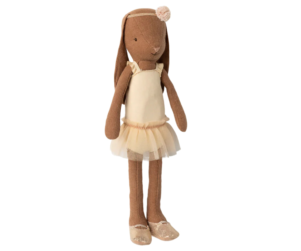 Chocolate Brown Bunny Cream Ballet