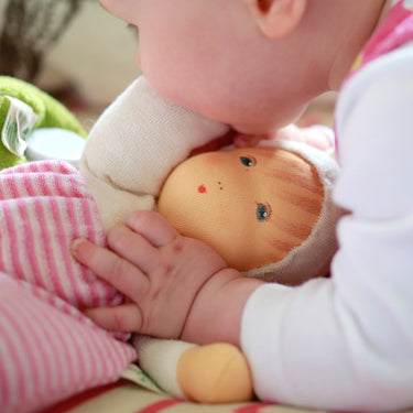 Baby Doll in Pink Stripes