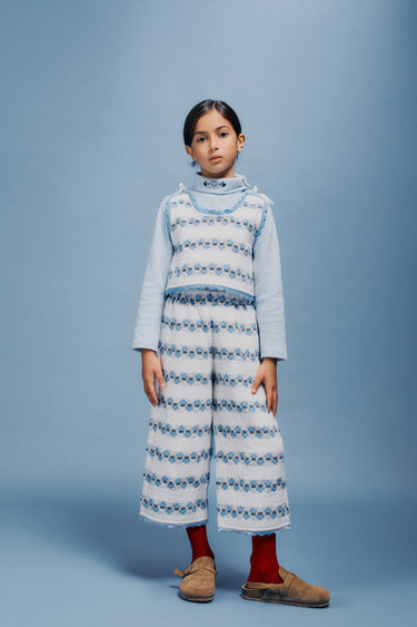 Scilla Pants, Flower Stripe