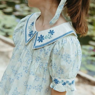 Sofia Set, Minty Floral Print