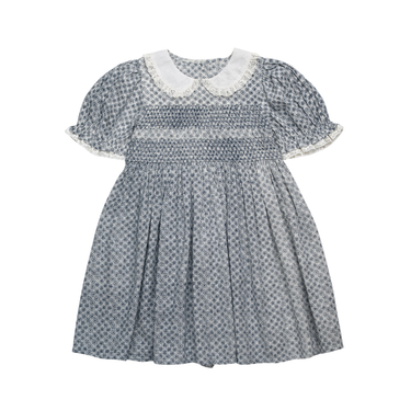 Lulu Smocked Dress, Tenby Floral