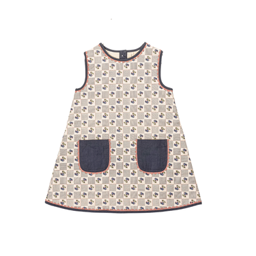 Quilted Hannah Dress, Papier Floral