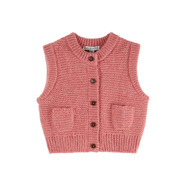 Cuddly Vest, Blush