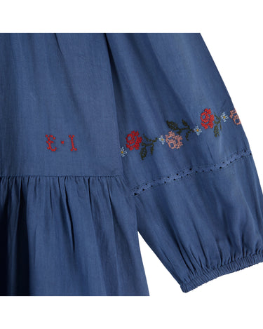 Cross-Stitch Dress, Ocean