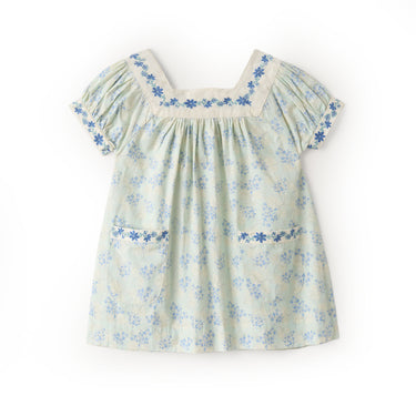 Adelle Dress, Minty Floral Print