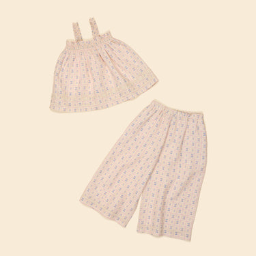 Adina Trouser Set, Rosepanel Cream