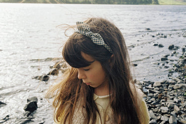 Side Bow Hairband, Wagon Check