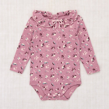 Baby Pattie Onesie, Antique Rose Circus