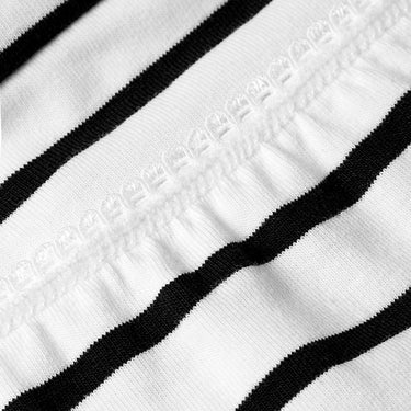 Jolie Briefs, Marine Stripe & Milk Frais