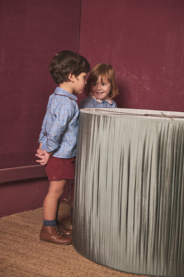 Catherina Embroidered Blouse and Bloomer Set