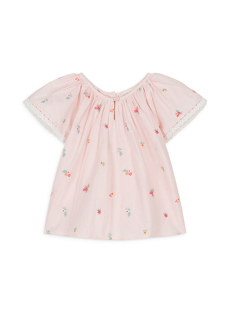 Antonia Top Bouquet Stripes