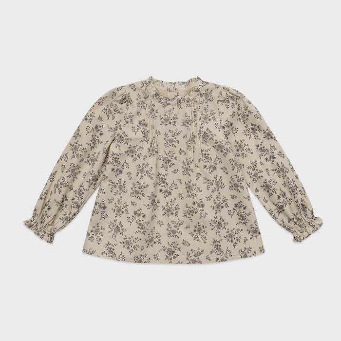 Laspe Blouse, Vintage Blue