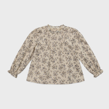 Laspe Blouse, Vintage Blue