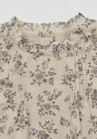 Laspe Blouse, Vintage Blue