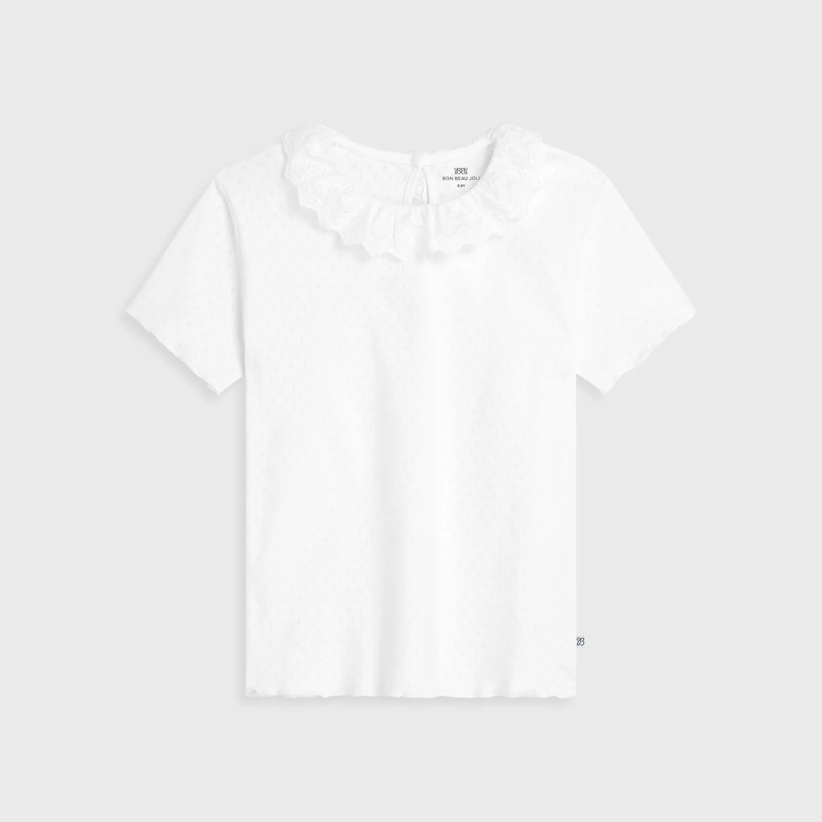 Lilou Pointelle Top Ajour