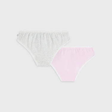 Olivia Briefs, Pink Poudree & Grey Nuage