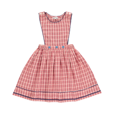 Bridget Apron Dress, Nostalgia Check