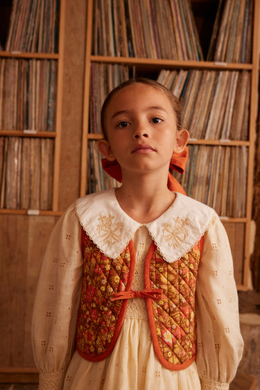 Carey Dress, Broderie