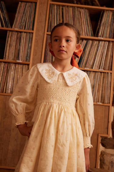 Carey Dress, Broderie