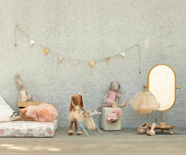 Chocolate Brown Bunny, Size 2 - Cream Ballet