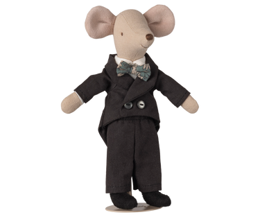 Wedding Mice Couple in Box, Mum and Dad