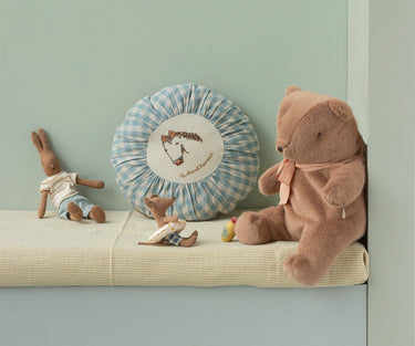 Plush Medium Teddy Bear, Soft Brown
