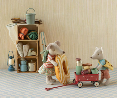 Mouse Wagon, Red