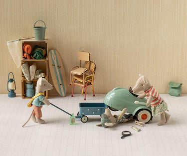 Mouse Wagon, Blue