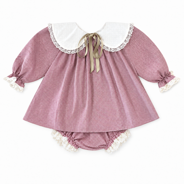 Baby Marie Dress and Bloomer Set