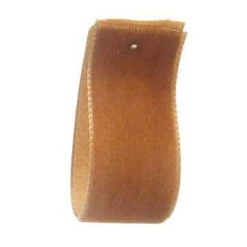 Velvet Hair Bow, Copper