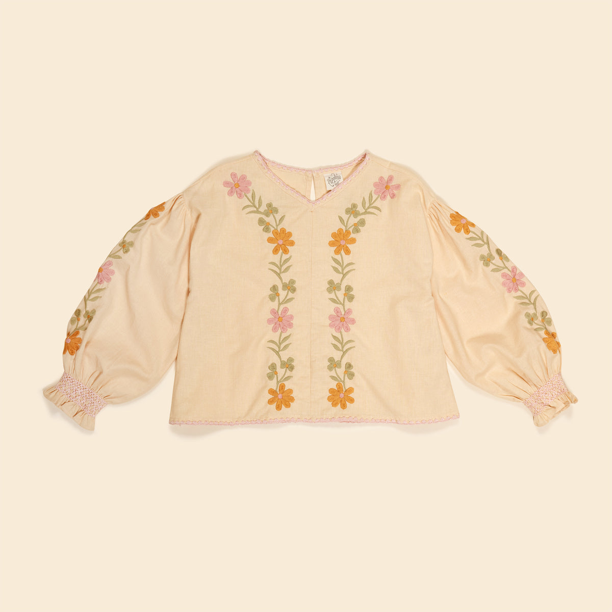 Darlene Blouse Cashew