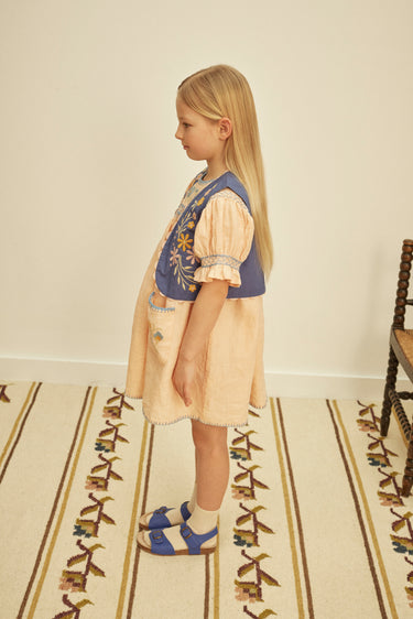 Dora Dress, Satin Pink