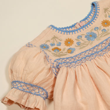dora a line dress in pink Azazie Dora