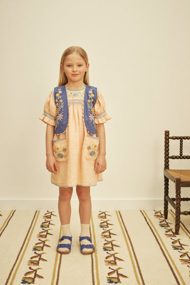 dora a line dress in pink Azazie Dora