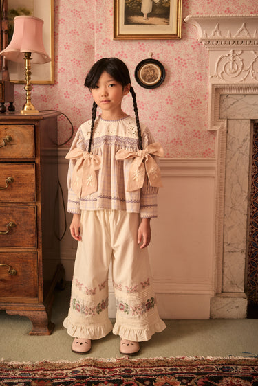 Dora Long-sleeve Blouse, Camp Check