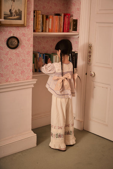 Dora Long-sleeve Blouse, Camp Check