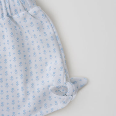 Penny Shorts, Cornflower Blue Tulips