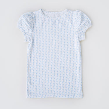 Beaufort Tee, Cornflower Blue Tulips
