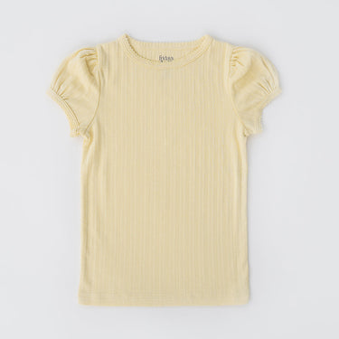 Beaufort Tee, Sunshine Pointelle