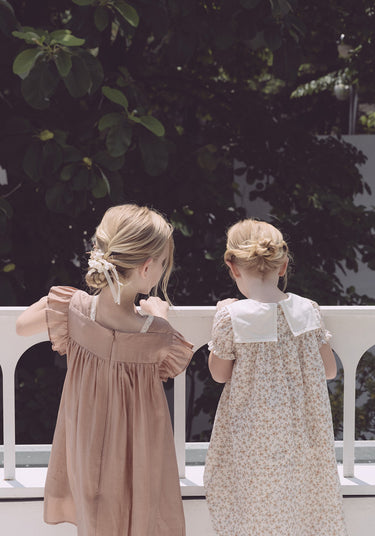 Hervia Dress, Peach