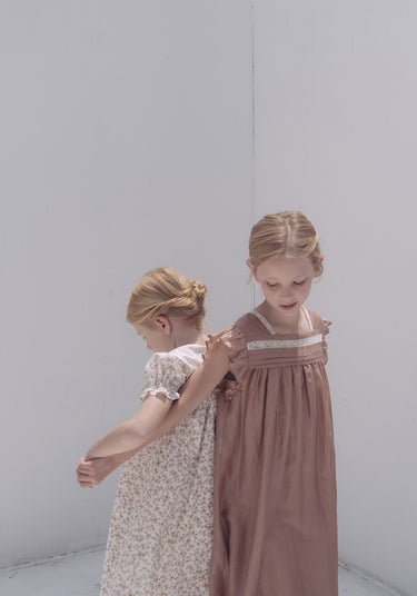 Hervia Dress, Peach