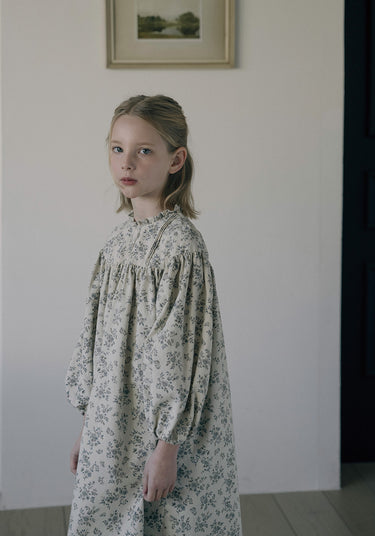 Laspe Dress, Vintage Blue