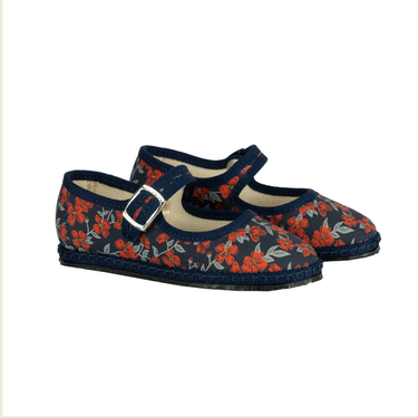 Exclusive Mary Janes, Festive Floral