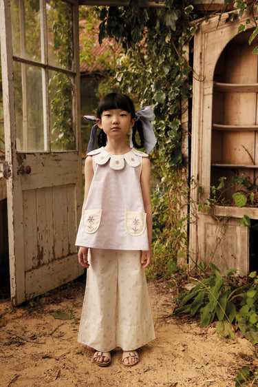Flora Trouser Set, Wallflower / Studio Calico Cream