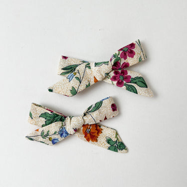 Pigtail Hair Bows, Liberty Isolde