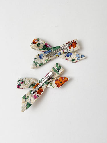 Pigtail Hair Bows, Liberty Isolde